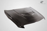 Fits 2013-2019 Cadillac ATS  Carbon Fiber  V Look Hood - 1 Piece #115376