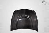 Fits 2013-2019 Cadillac ATS  Carbon Fiber  V Look Hood - 1 Piece #115376