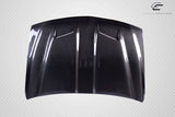 Fits Carbon Fiber Dual Ram Air Hood 1Pc Fits 1999-2002 Silverado   #115434