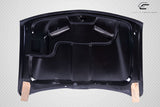 Fits Carbon Fiber Dual Ram Air Hood 1Pc Fits 1999-2002 Silverado   #115434