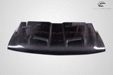 Fits Carbon Fiber Dual Ram Air Hood 1Pc Fits 1999-2002 Silverado   #115434