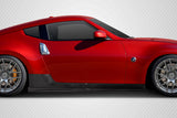 For 2009-20 Nissan 370Z Z34  Carbon Fiber  SL-R Side Skirts   #115457