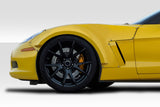 For 2005-2013 Chevrolet Corvette C6 Duraflex D Sport Front Fender Flares 115494