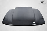Carbon Fiber 2.5 Inch Cowl Hood for 2005-2009 Ford Mustang  #115533