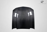 Carbon Fiber 2.5 Inch Cowl Hood for 2005-2009 Ford Mustang  #115533