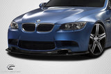 For 2008-13 BMW M3 E90 E92 E93 Carbon Fiber GT4 Look Front Lip Under Spoiler  #115600