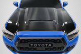 Carbon Fiber Hood RKS Style 1-Piece for 2016-2023 Toyota Tacoma  #115612