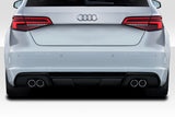 For 2013-2016 Audi A3 Duraflex RS3 Look  Rear Diffuser  1 Piece  #115672