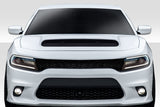 For 2015-2020 Dodge Charger Duraflex Demon Look Hood - 1 Piece #115678