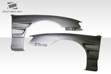 For 97-98 Nissan 240SX S14 Duraflex D1 Sport (+30mm) Front Fenders 2 Piece #115700