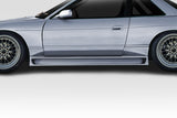 For 1989-1994 Nissan 240SX S13 Duraflex GPR Side Skirts Rocker Panels  #115702