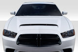 For 2011-2014 Dodge Charger Duraflex Demon Look Hood - 1 Piece  #115885