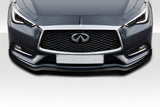 Front Lip Splitter Duraflex Aero  - 1 Piece for 2017-2021 Infiniti Q60  #115950