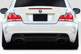 Duraflex M Tech Rear Diffuser - 1 Piece fits 2008-2013 BMW 1 Series E82 E88  #115951