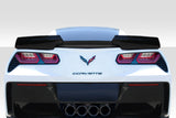 For 2014-19 Chevrolet Corvette C7 Duraflex Wickerbill Rear Wing Spoiler - 3 Piece #116042
