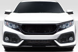 Fits 2016-2020 Honda Civic Duraflex Type JS Grille - 1 Piece  #116068
