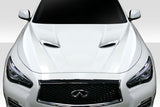 Duraflex S Concept Hood - 1 Piece fits 2014-2020 Infiniti Q50  #116366
