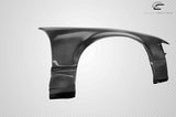 For 1989-1994 Nissan 240SX S13 Carbon Fiber K Power Style Front Fenders #116454