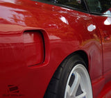 For 1989-1994 Nissan 240SX S13 2DR Duraflex M-1 Sport Rear Fender Flares - 3 Piece #100851