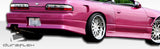 Fits 1989-1994 Nissan 240SX S13 Duraflex V-Speed Side Skirts Rocker Panels  #100887