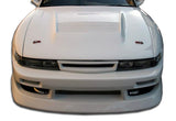 For 1989-1994 Nissan Silvia S13 Duraflex B-Sport Wide Body Front Bumper Cover #104620