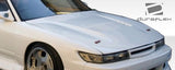 Duraflex D-1 Hood - 1 Piece for 1989-1994 Nissan Silvia S13   #104236