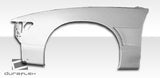 For 1989-1994 Nissan Silvia S13 Duraflex M-1 Sport Fenders - 2 Piece  #100877