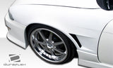 For 1995-1996 Nissan 240SX S14 Duraflex M-1 Sport Front Fenders - 2 Piece  #101635