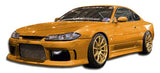 Duraflex M-1 Sport Front Bumper Cover -1 Piece for 1999-2002 Nissan Silvia S15  #104275