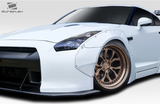For 2009-2016 Nissan GT-R R35 Duraflex LBW Front Fender Flares - 4 Piece Item #113508