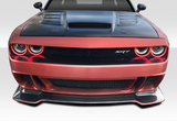 Duraflex Circuit Front Bumper - 1 Piece for 2015-2023 Dodge Challenger  #113891