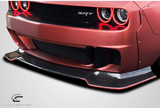 For 2008-2019 Dodge Challenger Carbon Creations Circuit Front Lip - 1 Piece Item#113893