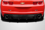 Fits 2010-13 Camaro  DriTech Carbon Fiber H Sport Rear Diffuser #113147