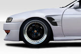 Fits 1997-1998 Nissan 240SX S14 Duraflex Supercool Wide Body Front Fenders  #114854