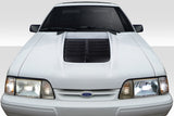 Duraflex GT500 V2 Hood - 1 Piece for 1987-1993 Ford Mustang   #115187