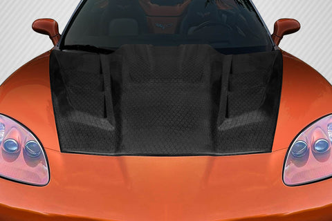 Carbon Fiber Hood ZR Edition 2 Geo6ix for 2005-2013 Chevrolet Corvette C6  #119202