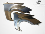 Fits 2003-2008 Nissan 350Z Z33 Carbon Fiber OEM Look Fenders - 2 Piece  #102858