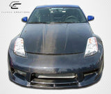 Carbon Fiber OEM Look Hood - 1 Piece for Nissan 350Z Z33 2003-2006  #100501