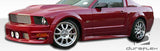 Fits 2005-2009 Ford Mustang Duraflex GT500 Wide Body Door Caps - 2 Piece #104914
