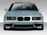 Fits 1992-1998 BMW 3 Series M3 E36 Duraflex 1M Look Front Bumper Cover  #109311