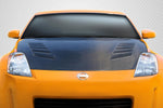 Fits 2003-2006 Nissan 350Z Z33 Carbon Fiber DriTech TS-2 Hood - 1 Piece   #112957