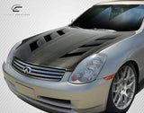 For 2003-2004 Infiniti G Sedan G35  Carbon Creations DriTech AM-S Hood - 1Pc  112969