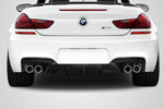 For 2011-2019 BMW 6 Series M6 F06 F12 F13 Carbon Fiber AMK Rear Diffuser  #113484