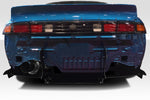 Fits 1995-1998 Nissan 240SX S14 Duraflex RBS V2 Wide Body Rear Diffuser - 1 Piece #113849