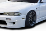 Fits 1995-1996 Nissan 240SX S14 Duraflex RBS V1 30mm Front Fenders - 2 Piece  #113857