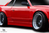 Fits 1989-1994 Nissan 240SX S13 2DR Duraflex RBS V1 Side Skirts - 2 Piece  #113865