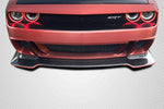 For 2008-2019 Dodge Challenger Carbon Creations Circuit Front Lip - 1 Piece Item#113893