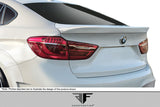 Fits 2015-2019 BMW X6 F16 / X6M F86 AF-1 Trunk Wing Spoiler ( GFK ) - 1 Piece  #114160