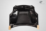 Fits 2006-2012 Mitsubishi Eclipse Carbon Fiber Creations Magneto Hood  #115130