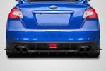 Fits 2015-2020 Subaru WRX STI Carbon Fiber C Speed Style Rear Diffuser  #115142